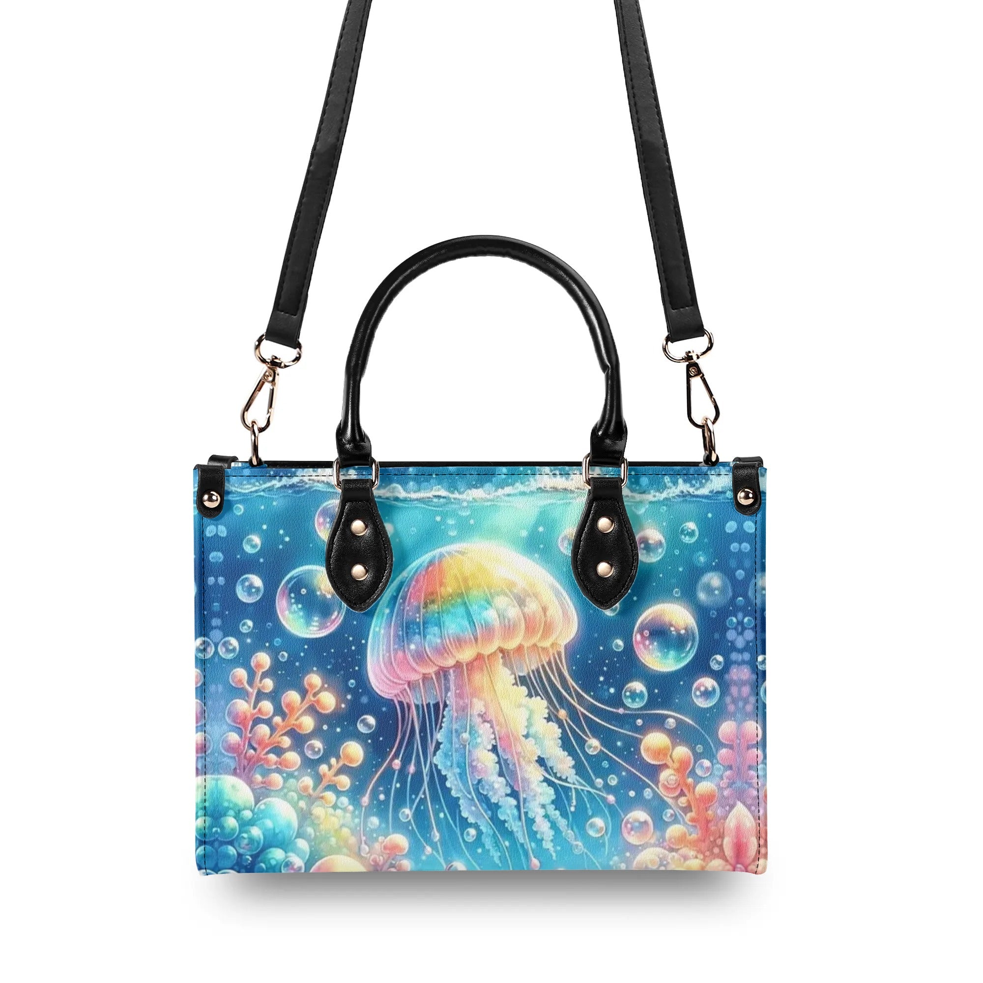 AS FREE AS THE OCEAN LEATHER HANDBAG - YHDU1207242