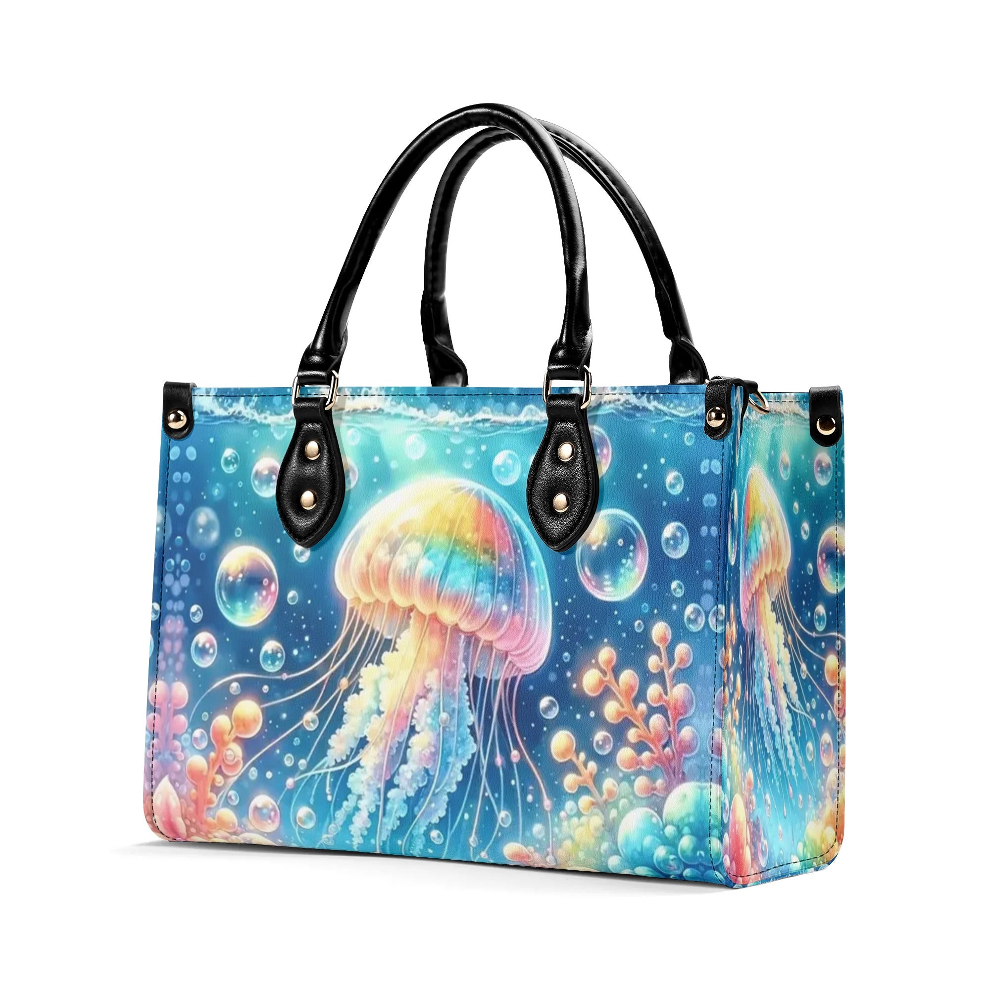 AS FREE AS THE OCEAN LEATHER HANDBAG - YHDU1207242