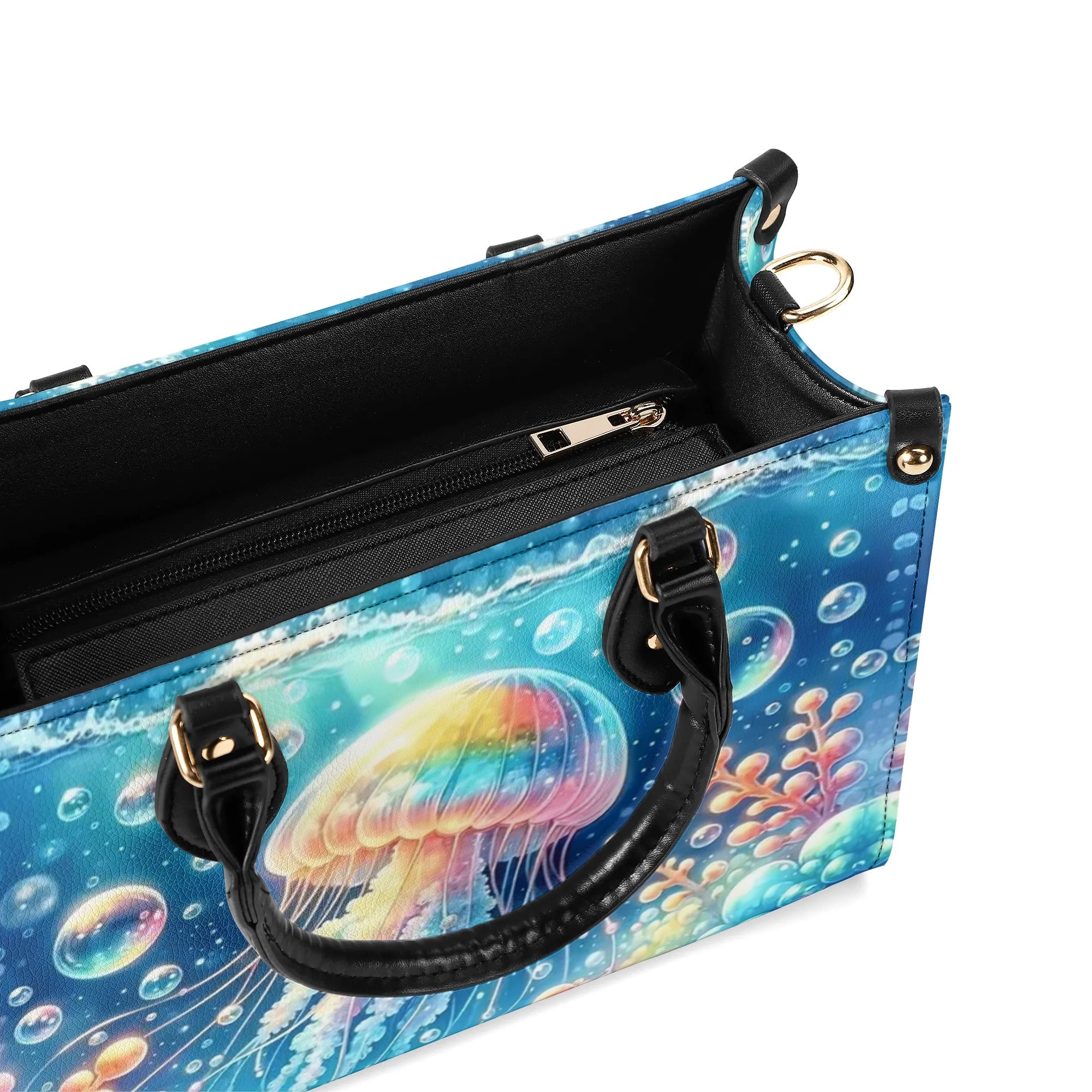 AS FREE AS THE OCEAN LEATHER HANDBAG - YHDU1207242