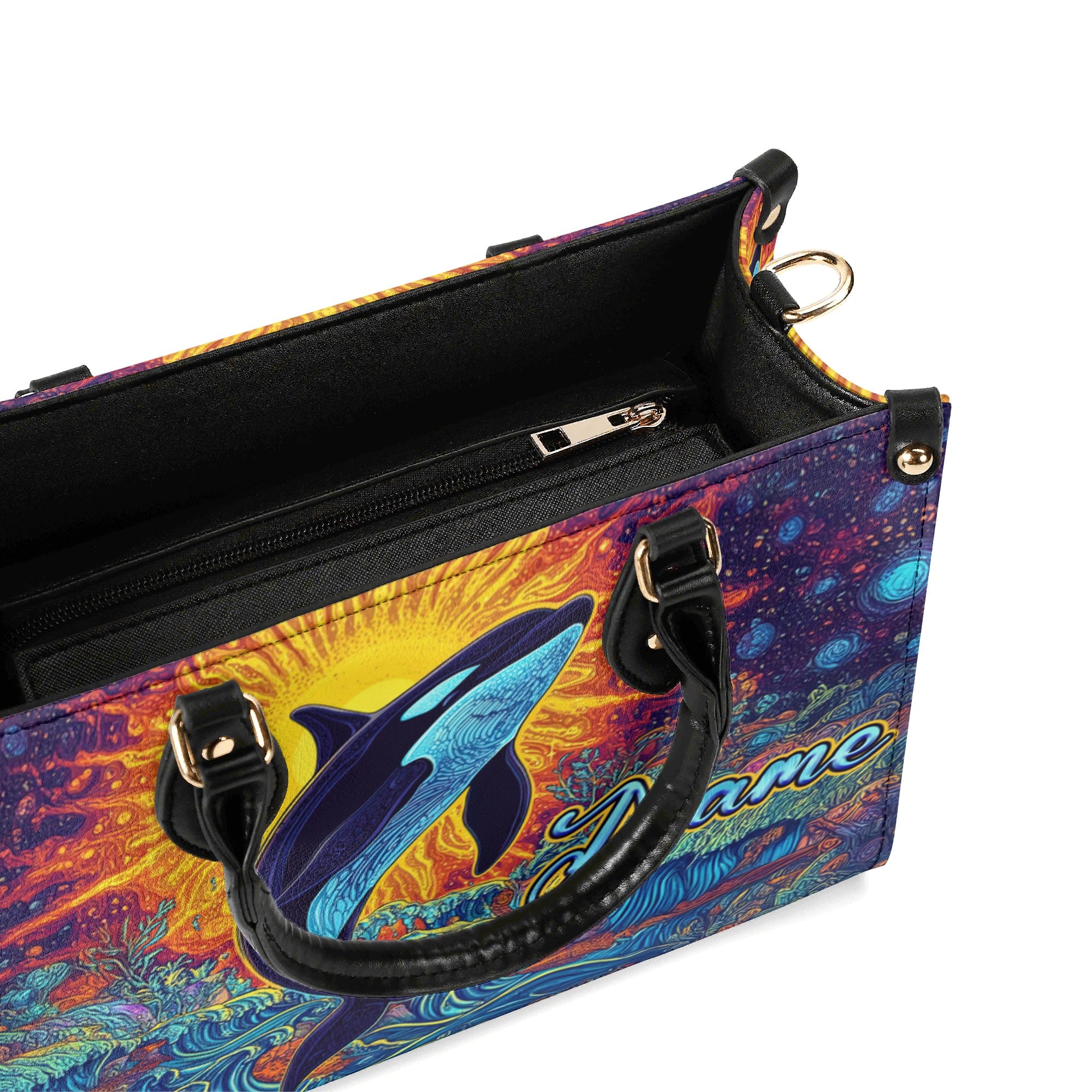 ORCA ART LEATHER HANDBAG - TLNZ2812244