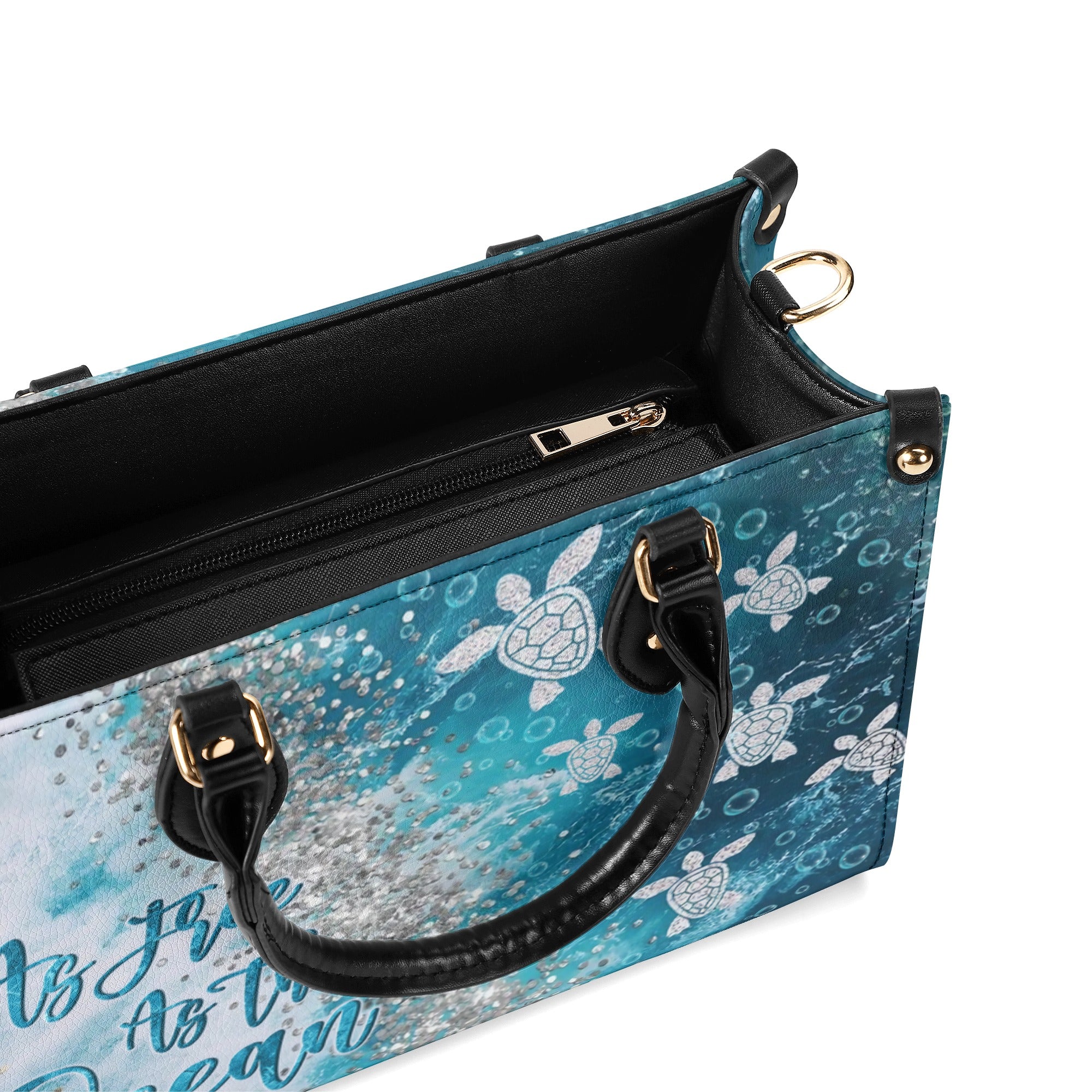 AS FREE AS THE OCEAN LEATHER HANDBAG - YHLN1811244