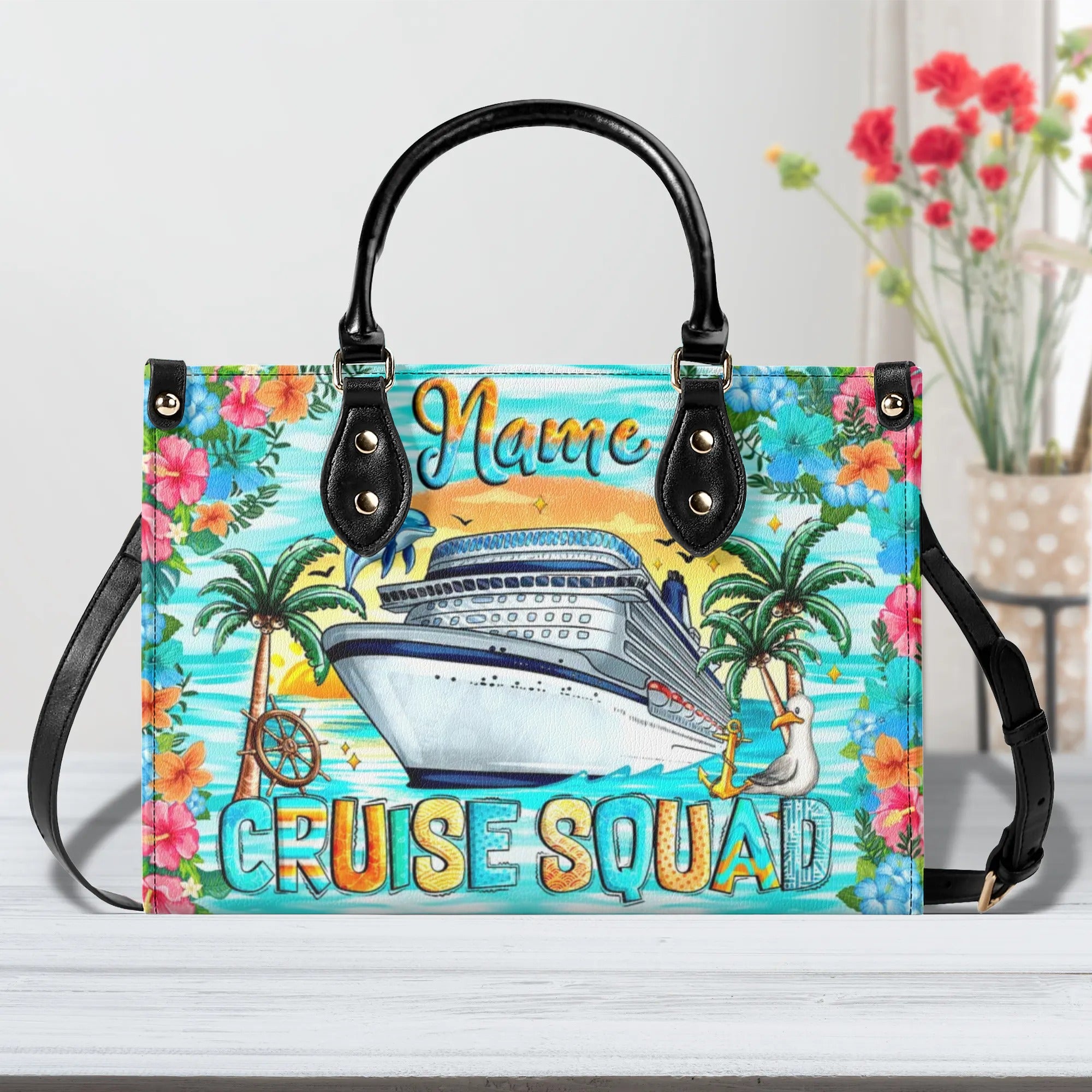 CRUISE SQUAD LEATHER HANDBAG - TYTM1707243