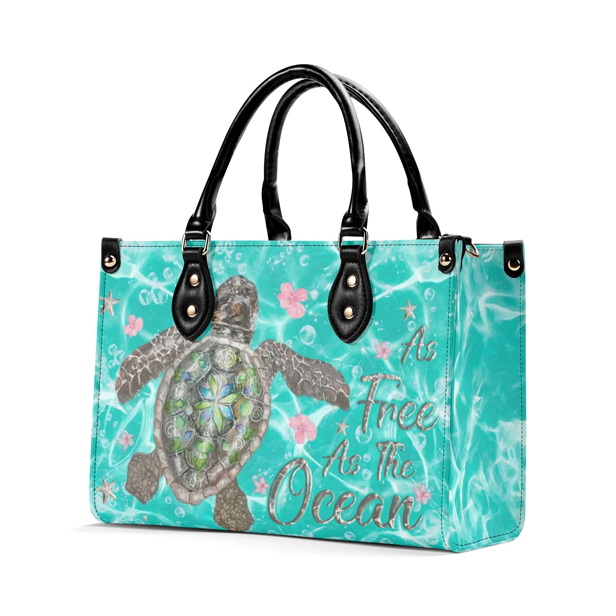 AS FREE AS THE OCEAN LEATHER HANDBAG - YHLN2407244