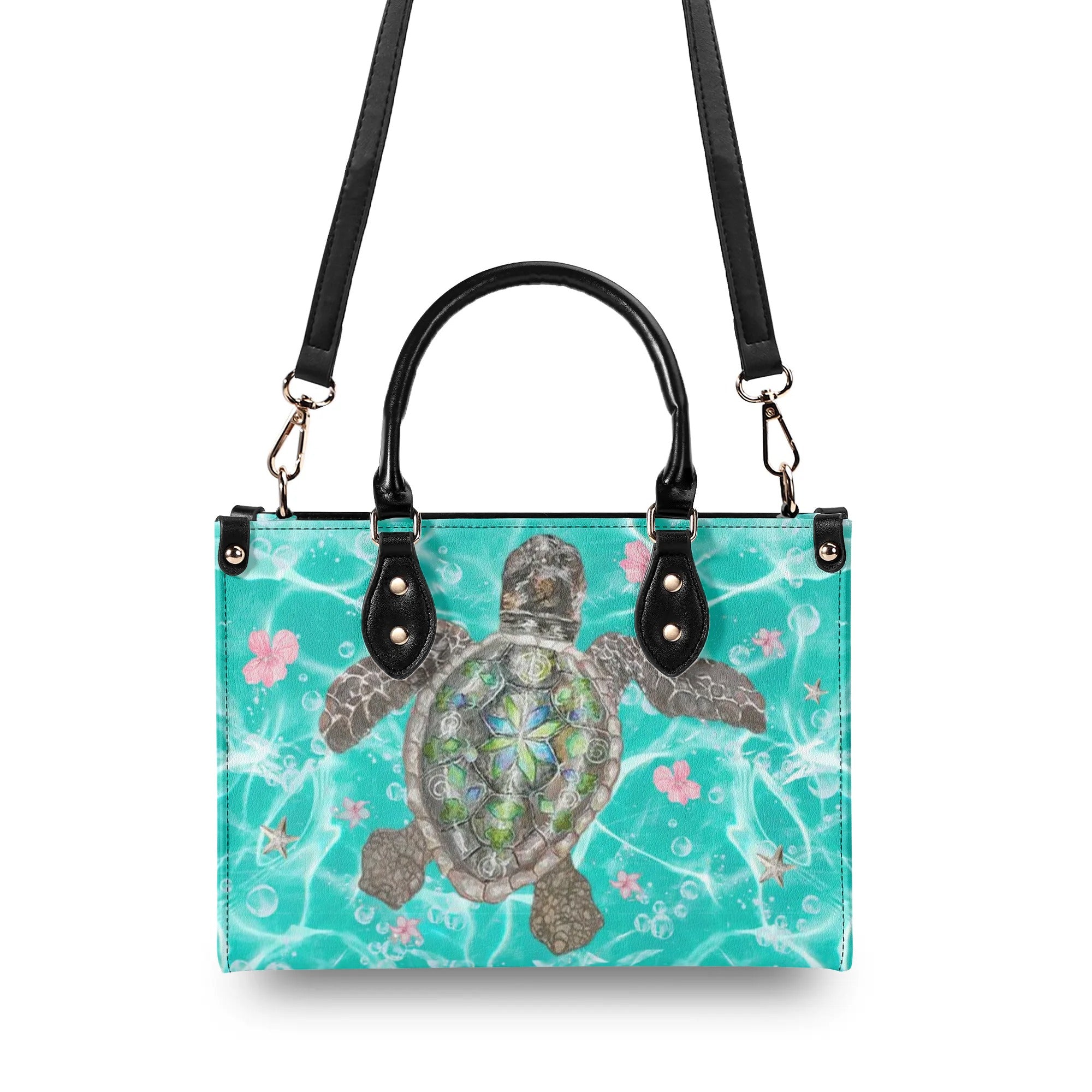 AS FREE AS THE OCEAN LEATHER HANDBAG - YHLN2407244