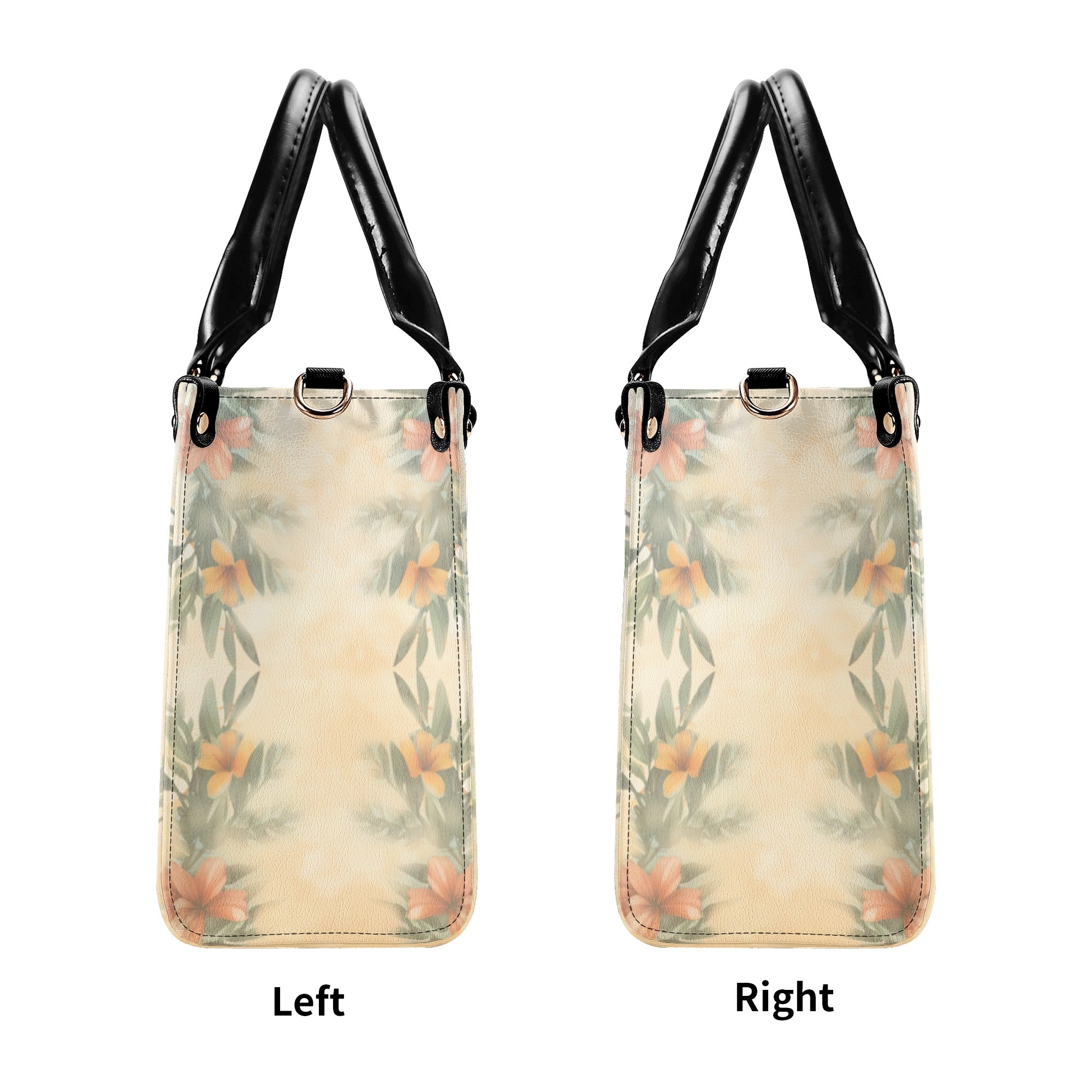 NO BAD DAYS ON THE BEACH TIKI LEATHER HANDBAG - YHHG0711241