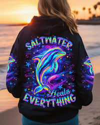 SALTWATER HEALS EVERYTHING DOLPHIN ALL OVER PRINT - TLNO1411252