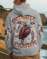 SALTWATER HEALS EVERYTHING TURTLE ALL OVER PRINT - TLNO3110251