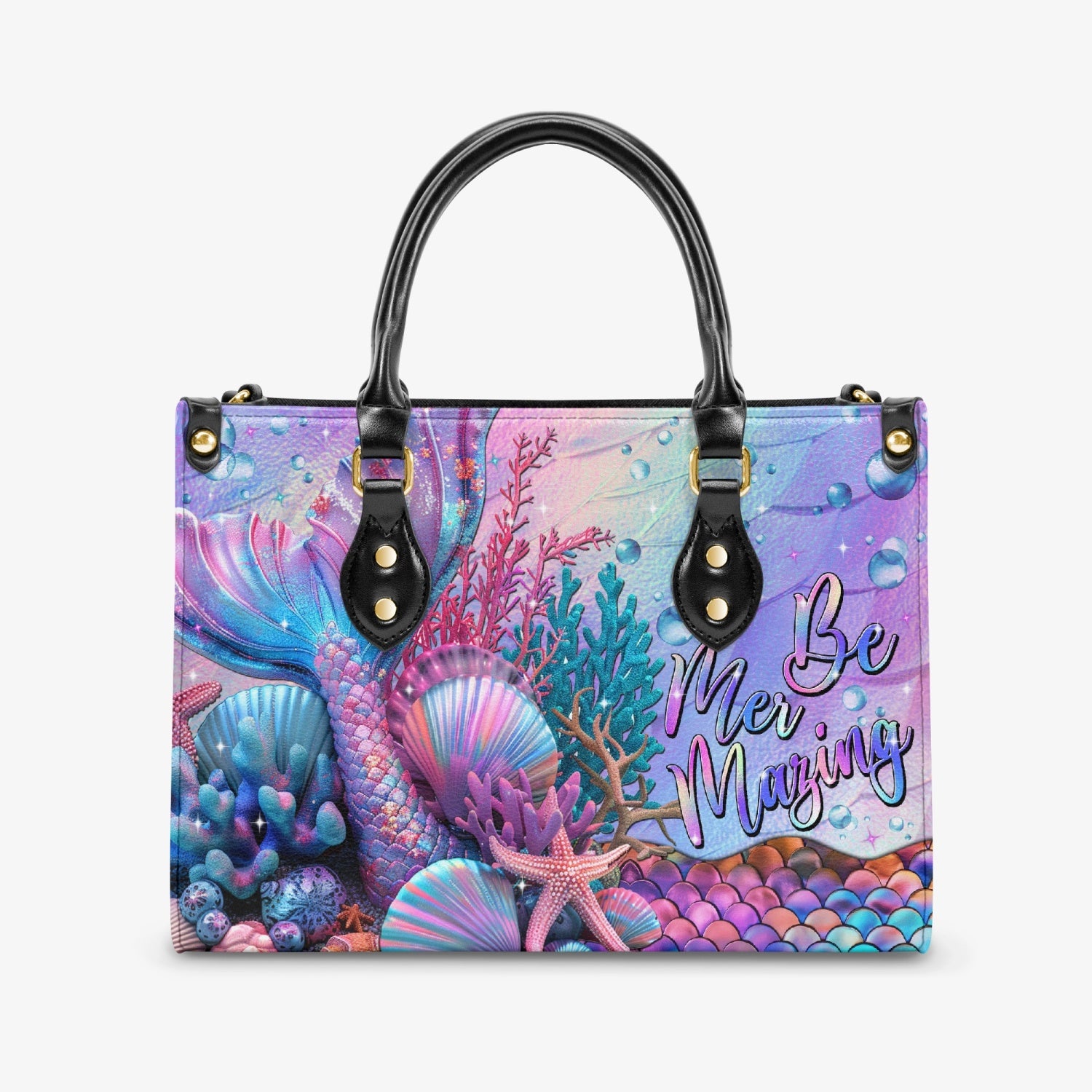 BE MERMAZING LEATHER HANDBAG - TYTM2603242