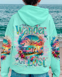 NOT ALL WHO WANDER ARE LOST COMPASS GLAMPER ALL OVER PRINT - TLNO1112234