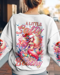A LITTLE SALTY MERMAID CHRISTMAS ALL OVER PRINT - TYTM1311231