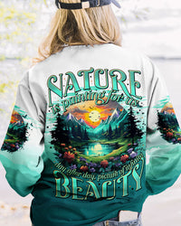 NATURE IS PAINTING FOR US ALL OVER PRINT - TYTM1910234