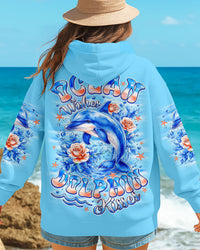 OCEAN WISHES DOLPHIN KISSES ALL OVER PRINT - TLNO0609252