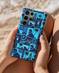 LABRADOR DOG ISLAND PATCHWORK PHONE CASE - TLNO2108263