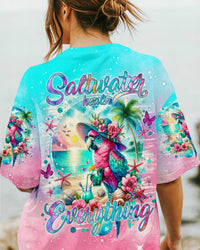 SALTWATER HEALS EVERYTHING PARROT ALL OVER PRINT - TLNO0205242