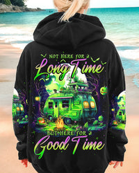 HERE FOR A GOOD TIME HALLOWEEN ALL OVER PRINT - TLNO2208232