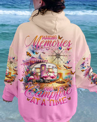 MAKING MEMORIES ONE CAMPFIRE AT A TIME BEACH FLAMINGO ALL OVER PRINT - TLNO1512235