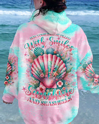 MAY YOUR DAYS BE FILLED SEASHELL ALL OVER PRINT - TLNO0112233