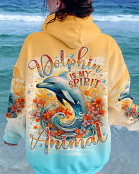 DOLPHIN IS MY SPIRIT ANIMAL ALL OVER PRINT - TLNO2301244