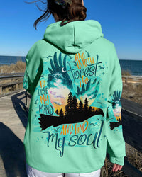 AND INTO THE FOREST I GO EAGLE ALL OVER PRINT - TLNO1008233