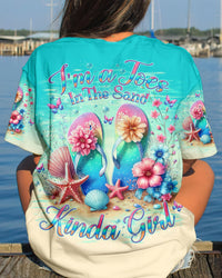 I'M A TOES IN THE SAND KINDA GIRL FLIP FLOPS ALL OVER PRINT - TLNO2606245