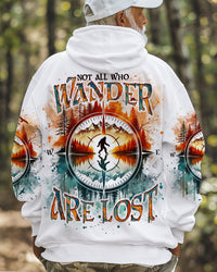 (HOT DEAL) NOT ALL WHO WANDER ARE LOST BIGFOOT COMPASS ALL OVER PRINT  - TLNO2012243