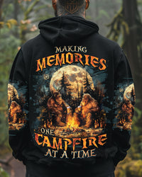 MAKING MEMORIES ONE CAMPFIRE AT A TIME BIGFOOT ALL OVER PRINT - TLNO1709244