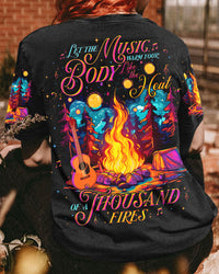 LET THE MUSIC WARM YOUR BODY ALL OVER PRINT - TLNO3005231
