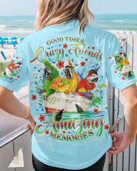 GOOD TIMES CRAZY FRIEND PARROT ALL OVER PRINT - TLNO1106247