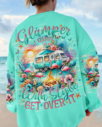 GLAMPER I CAMP WITH STYLE BEACH FLAMINGO ALL OVER PRINT - TLNO0812233
