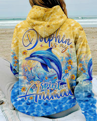 DOLPHIN IS MY SPIRIT ANIMAL ALL OVER PRINT - TLNO2601244