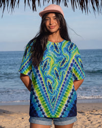 TROPICAL KAYAK WAVEBURST ALL OVER PRINT - KMTM2907261