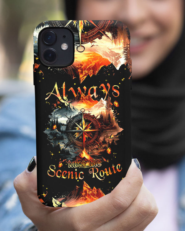 ALWAYS TAKE THE SCENIC ROUTE PHONE CASE - TYTM0206233