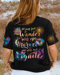 LET YOUR FEET WANDER ALL OVER PRINT - TYTM0905232