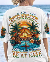 SMELL THE SEA FEEL THE BREEZE ALL OVER PRINT - YHDU0206232