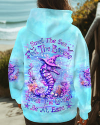 SMELL THE SEA FEEL THE BREEZE SEAHORSE HALLOWEEN ALL OVER PRINT - YHDU2708243