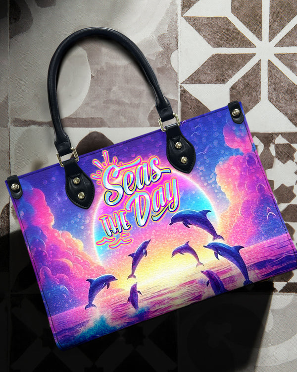 SEAS THE DAY LEATHER HANDBAG - YHDU0307244