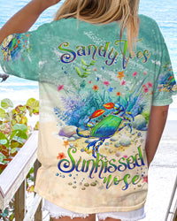 SANDY TOES SUNKISSED NOSE CRAB ALL OVER PRINT - YHDU2707231