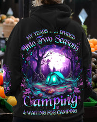 MY YEARS ARE DIVIDED INTO TWO SEASONS CAMPING ALL OVER PRINT - YHDU0408234