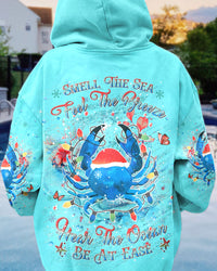 SMELL THE SEA FEEL THE BREEZE CHRISTMAS CRAB ALL OVER PRINT - YHDU611234