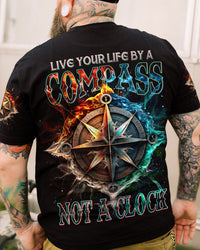 LIVE YOUR LIFE BY COMPASS ALL OVER PRINT - YHDU0706233