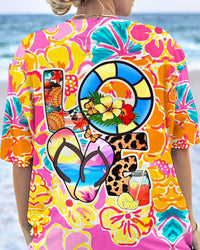LOVE BEACH ALL OVER PRINT - YHDU2406245