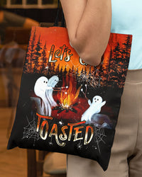 LET'S GET TOASTED BOOS HALLOWEEN TOTE BAG - YHDU1109232