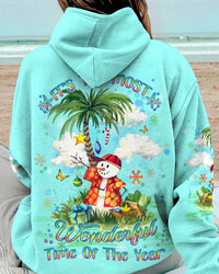IT'S THE MOST WONDERFUL TIME CHRISTMAS BEACH ALL OVER PRINT - YHDU1910234