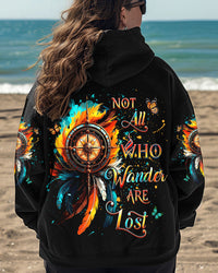 NOT ALL WHO WANDER ARE LOST COMPASS ALL OVER PRINT - YHDU2401254
