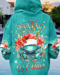 SANTA CLAWS CHRISTMAS CRAB ALL OVER PRINT - YHDU2010234