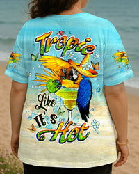 TROPIC LIKE IT'S HOT ALL OVER PRINT - YHDU2306254