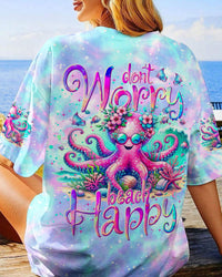 DON'T WORRY BEACH HAPPY OCTOPUS ALL OVER PRINT - TYTM2905243