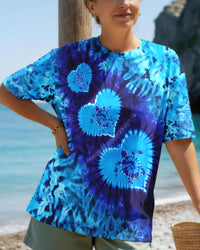LOVE TURTLE BLUE AQUA ALL OVER PRINT - TYLN2104263