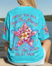 SMELL THE SEA FEEL THE BREEZE STARFISH ALL OVER PRINT - YHLN3112251