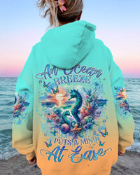 AN OCEAN BREEZE SEAHORSE ALL OVER PRINT - TLNZ0812232